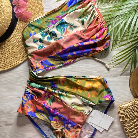 ZIMMERMANN Tropicana Cutout One Piece Swimsuit - Picture 5 of 16